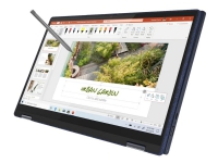 Lenovo Yoga 6 13ALC6 82ND - Flippdesign - Ryzen 7 5700U / 1.8 GHz - Win 10 Home 64-bit - Radeon Graphics - 16 GB RAM - 512 GB SSD NVMe - 13.3 IPS berøringsskjerm 1920 x 1080 (Full HD) - Wi-Fi 6 - avgrunnsblå - kbd: Nordisk - med 2 Years Lenovo Premi
