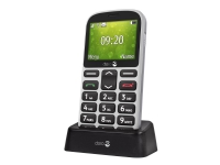 DORO 1362 - Feature phone RAM 8 MB - microSD slot - LCD-display - 240 x 320 piksler - rear camera 2 MP - hvit