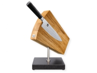 kai DM-0794, Knivblokk, Granitt, Tre, Svart, Rustfritt stål, Tre, 1 stykker, 180 mm, 310 mm
