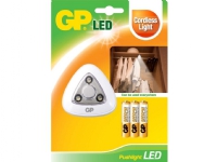 GP Lighting 053729-LAME1, Hvit, Lager rom, LED, Batteri, 10 timer, AAA