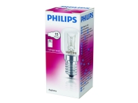 Philips Appliance - Glødelyspære - form: T25 - klar finish - E14 - 15 W - klasse E - 2700 K