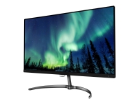Philips E-line 276E8VJSB - 4K Ultra HD LCD-monitor - 27 - 3840 x 2160 4K @ 60 Hz - IPS - 350 cd/m² - 1000:1 - 5 ms - 2xHDMI, DisplayPort - skinnende pistolmetalsort - *Fixed stand = No VESA mount!*