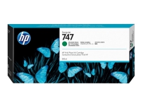 HP 747 - 300 ml - kromatisk grønn - original - DesignJet - blekkpatron - for DesignJet Z9+ PostScript, Z9+dr, Z9+dr PostScript