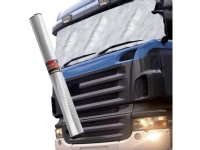 HP Autozubehör Rudeafdækning Aluminiumsbelagt , Tyverisikring (B x H) 255 cm x 100 cm Lastbil, SUV, Van , Bus Sølv VAREVOGN, Lastvogn