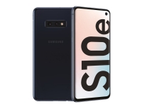 Samsung Galaxy S10e - 4G smarttelefon - dobbelt-SIM - RAM 6 GB / 128 GB - microSD slot - OLED-display - 5.8 - 2280 x 1080 piksler - 2x bakkameraer 12 MP, 16 MP - front camera 10 MP - prismesvart