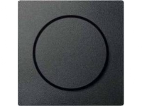 Schneider Central plate Merten System M rotary dimmer anthracite (MTN5250-0414)