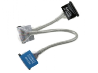 ICIDU - IDE / EIDE-kabel - UDMA 66/100/133 - 40 pin IDC til 40 pin IDC - 60 cm - rund - svart
