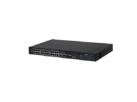 Dahua Technology PoE DH-PFS3226-24ET-240, Uhåndtert, L2, Gigabit Ethernet (10/100/1000), Gigabit Ethernet, Strøm over Ethernet (PoE), Rack-montering