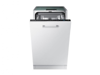 Samsung DW50R4070BB, Fullstendig innebygget, Slimline (45 cm), Hvit, Sort, Berøringskontroll, Skuff