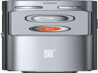 Baseus Orange Dot multifunctional remote control for presentations, with laser pointer, rechargeable (gray)