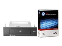 HPE RDX Removable Disk Backup System - Platestasjon - RDX-patron - SuperSpeed USB 3.0 - intern - 5.25 - med 1 TB-patron - for ProLiant DL360 G7, DL360p Gen8