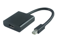 MicroConnect - Videokonverter - DisplayPort - HDMI - svart