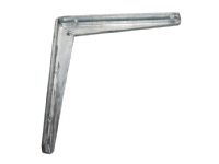 Home>it® bordbæring med T-profil 20 x 25 cm galvaniseret
