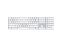 Apple Magic Keyboard with Numeric Keypad - Tastatur - Bluetooth - QWERTY - Dansk - sølv - for 10.2-inch iPad 10.5-inch iPad Air 10.9-inch iPad Air iPad mini 5 iPhone 11, 12, 13, SE