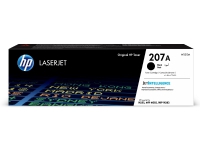 HP 207A svart original LaserJet-tonerkassett, 1350 sider, Sort, 1 stykker