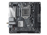 ASRock B560M-ITX/ac - Hovedkort - mini-ITX - LGA1200-sokkel - B560 Chipset - USB-C Gen1, USB 3.2 Gen 1 - Gigabit LAN, Wi-Fi, Bluetooth - innbygd grafikk (CPU kreves) - HD-lyd (8-kanalers)