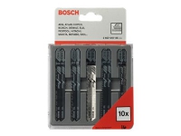 Bosch - Bladsett for stikksag - for tre - 10 deler - T-skaft