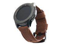 UAG Galaxy Watch Band 42mm - Leather Brown - Klokkestropp for smart armbåndsur - 133 - 191 mm - brun - for Samsung Galaxy Watch (42 mm)