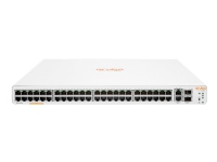 HPE Aruba Instant On 1960 48G 2XGT 2SFP+ Switch - Switch - L2+ - smart - 48 x 10/100/1000 + 2 x 10 Gigabit SFP+ + 2 x 10 Gigabit Ethernet - stasjonær, rackmonterbar