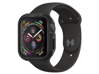 Spigen 062CS24469, Etui, Smartklokke, Sort, Apple, Apple Watch Series 4 (44mm), Termoplastisk polyuretan (TPU)
