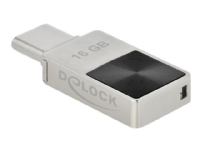 Delock Mini Memory Stick - USB-flashstasjon - 16 GB - USB-C 3.2 Gen 1