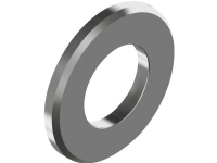 WASI Skive M12 DIN 125 A rustfri A2, Form A (uden faset) for 12mm, indvendig 13,0mm udvendig 24,0mm, højde 2,5mm - (200 stk.)