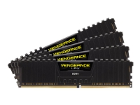 CORSAIR Vengeance LPX - DDR4 - sett - 32 GB: 4 x 8 GB - DIMM 288-pin - 3200 MHz / PC4-25600 - CL16 - 1.35 V - ikke-bufret - ikke-ECC - svart