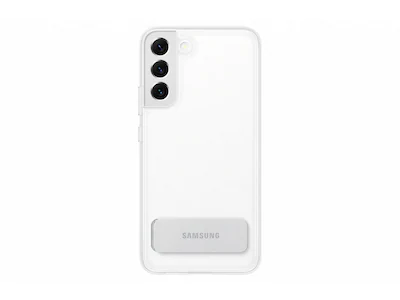 Galaxy S22+ Clear Standing Deksel (gjennomsiktig)
