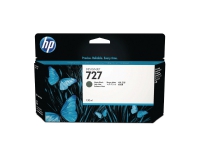 Blækpatron hp 727 b3p22a, 130 ml, mat sort