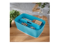 Leitz MyBox Cosy - Oppbevaringsskuff - 3 rom - small - rolig blått