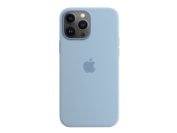 Apple - Baksidedeksel for mobiltelefon - med MagSafe - MagSafe-samsvar - silikon - blå tåke - for iPhone 13 Pro Max