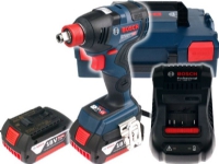 BOSCH IMPACT WRENCH 18V 1/2 / HEX 1/4 200Nm 2x5.0Ah GDX 18V-200C