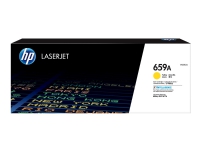 HP 659A - Gul - original - LaserJet - tonerpatron (W2012A) - for Color LaserJet Enterprise MFP M776 LaserJet Enterprise Flow MFP M776