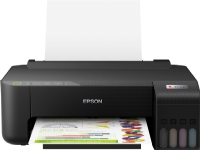 Epson EcoTank ET-1810 - Skriver - farge - ink-jet - påfyllbar - A4 - 5760 x 1440 dpi - opp til 10 spm (mono) / inntil 5 spm (farge) - kapasitet: 100 ark - USB, Wi-Fi - svart