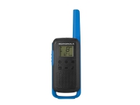 Motorola TALKABOUT T62, Profesjonell mobilradio (PMR), 16 kanaler, 12500 MHz, 8000 m, LCD, Micro-USB