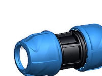 Kobling lige 25mm - iJOINT PN16. PP-NBR