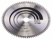 Bosch Accessories Optiline 2608640645 Blad til rundsav i hårdtmetal 250 x 30 x 3.2 mm Antal tænder (per tomme): 80 1 stk