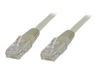 MicroConnect - Nettverkskabel - RJ-45 (hann) til RJ-45 (hann) - 4 m - UTP - CAT 6 - halogenfri - grå