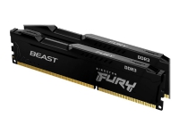 Kingston FURY Beast - DDR4 - modul - 4 GB - DIMM 288-pin - 2666 MHz / PC4-21300 - CL16 - 1.2 V - ikke-bufret - ikke-ECC - svart