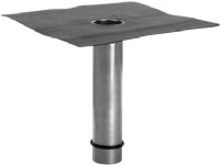 JUAL tagbrønd Ø75x600mm - Stål/SBS, 8mm O-ring, til Ø75mm muffe eller Ø90mm indstik