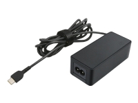 Lenovo 45W Standard AC Adapter (USB Type-C) - Strømadapter - AC 100-240 V - 45 watt - for Lenovo 100e (1st/2nd Gen) 14e 14w 300e (1st/2nd Gen) 500e (2nd Gen) ThinkBook 13s-IML 14s-IML ThinkPad 11e/Yoga (4th/5th Gen) A285 A485 E14 E15 E490