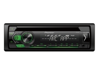 Pioneer DEH-S120UBG, Svart, 1 DIN, CD,CD-R,CD-RW, PTY, FLAC,MP3,WAV,WMA, LCD