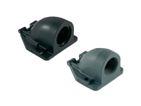 Icotek 31413.900 Kabelgennemføring Vinklet Sort 1 stk