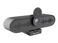 Sandberg ConfCam All-in-1 4K 4Mic - Nettkamera - farge - 3264 x 2448 - lyd - USB 3.0