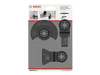 Bosch Basic - Tilbehørssett for multiverktøy - for tre, flis, fliseklebemiddel, morter, copper pipes, non-hardened metal - 3 deler - Starlock