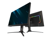 Acer Predator XB273U NVbmiiprzx - XB3 Series - LED-skjerm - 27 - 2560 x 1440 WQHD @ 144 Hz - IPS - 400 cd/m² - 1000:1 - DisplayHDR 400 - 0.5 ms - 2xHDMI, DisplayPort - høyttalere - svart