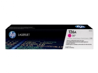 HP 126A - Magenta - original - LaserJet - tonerpatron (CE313A) - for Color LaserJet Pro CP1025 LaserJet Pro MFP M175 TopShot LaserJet Pro M275