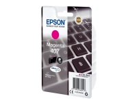 Epson 407 - 20.3 ml - L-størrelse - magenta - original - blekkpatron - for WorkForce Pro WF-4745, WF-4745DTWF
