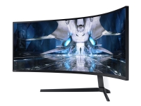 Samsung Odyssey Neo G9 S49AG954NU - G9 Series - QLED-monitor - kurvet - 49 - 5120 x 1440 Dual Quad HD @ 240 Hz - VA - 2000 cd/m² - 1000000:1 - HDR10+ - 1 ms - 2xHDMI, DisplayPort - svart