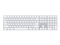 Apple Magic Keyboard with Numeric Keypad - Tastatur - Bluetooth - USA - sølv - for 10.2-inch iPad 10.5-inch iPad Air 10.9-inch iPad Air iPad mini 5 iPhone 11, 12, 13, SE